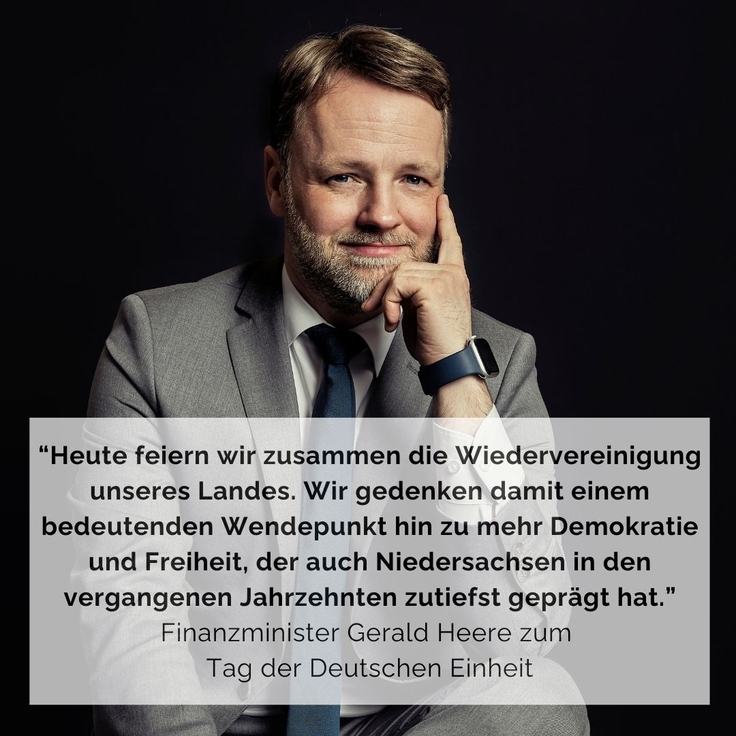 Finanzminister Heere zum Tag der deutschen Einheit 2024